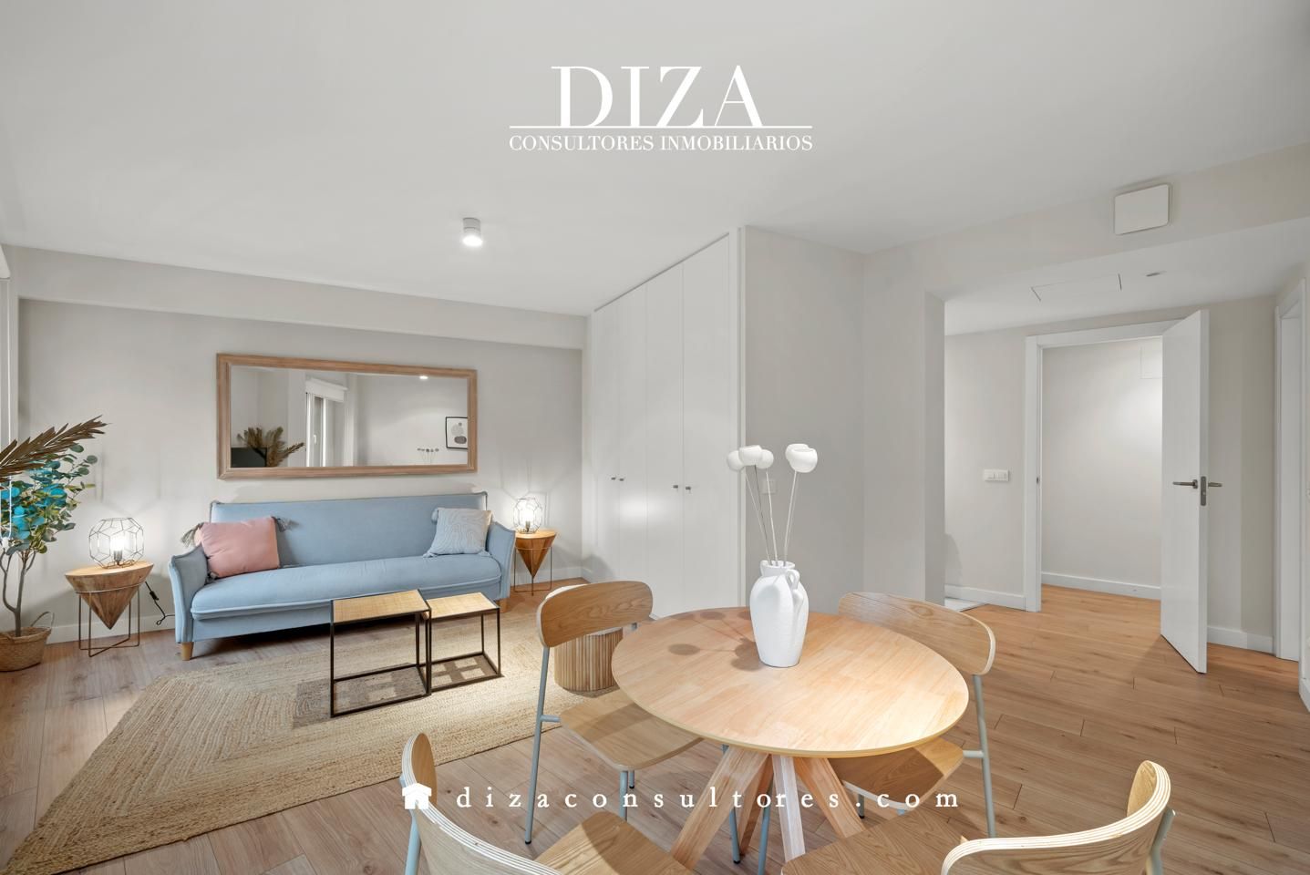 Dormitori de Pis de lloguer en  Madrid Capital amb Aire condicionat, Calefacció i Moblat