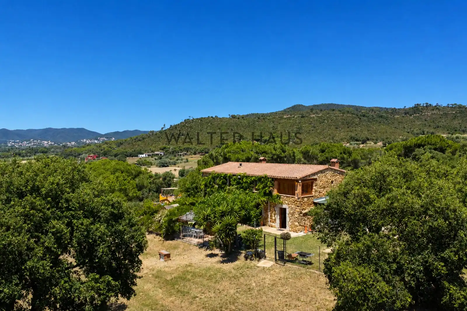 Jardí de Finca rústica en venda en Calonge i Sant Antoni amb Aire condicionat, Jardí privat i Terrassa
