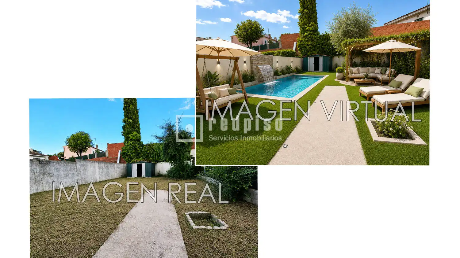 Jardí de Casa o xalet en venda en Seseña amb Calefacció, Jardí privat i Terrassa