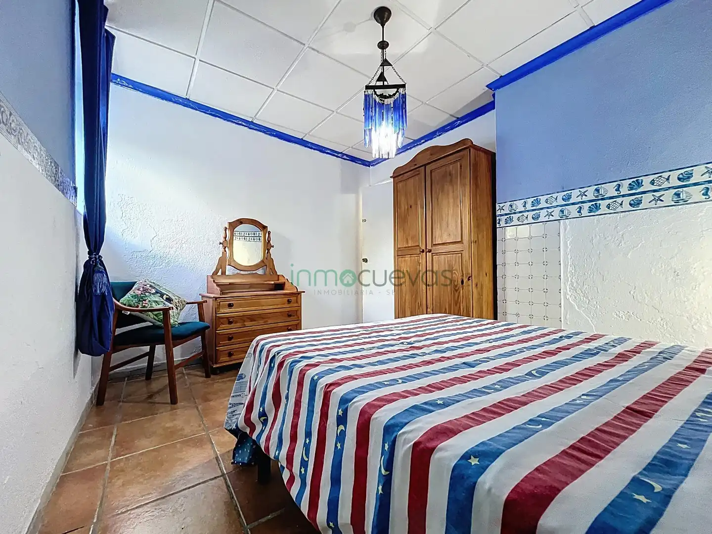 Bedroom of Country homes for rent in Vera  with Heating, Private garden and Terrace