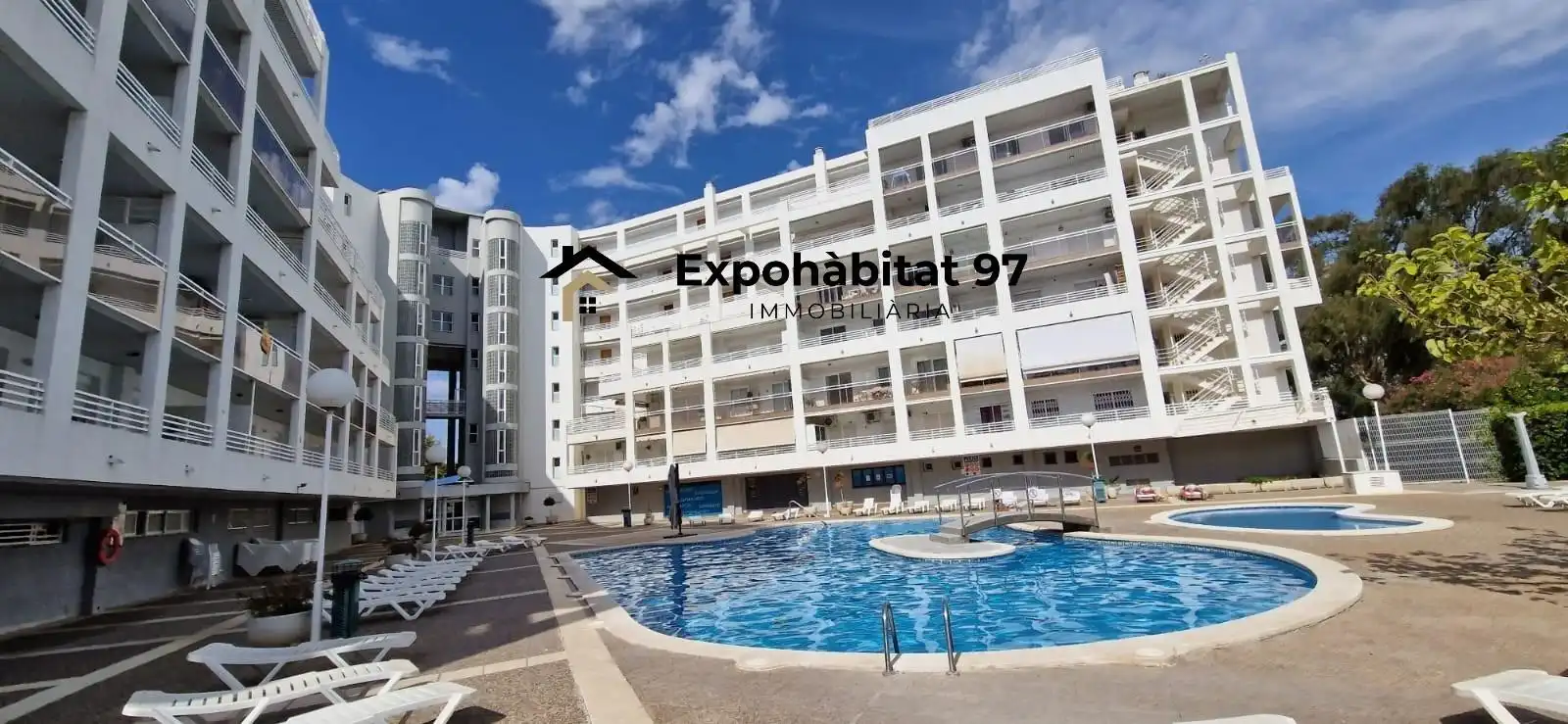 Vista exterior de Apartamento en venta en Salou con Aire acondicionado, Calefacción y Jardín privado