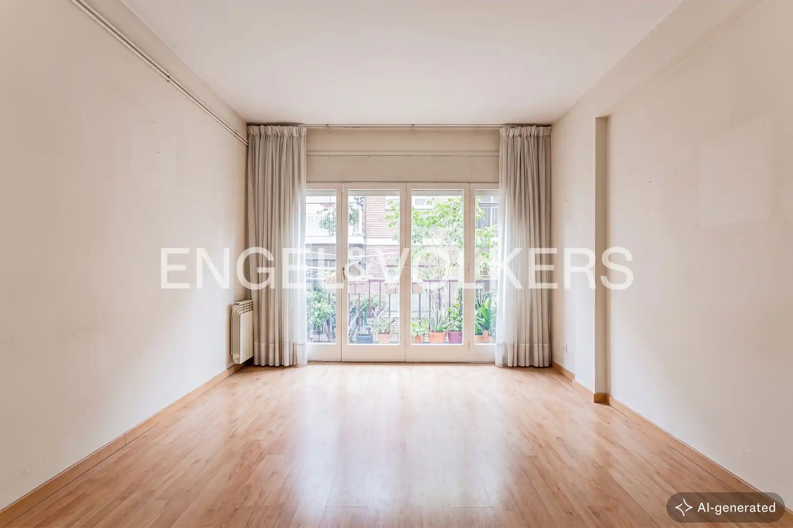Living room of Flat for sale in Barcelona  with Heating and Parquet flooring