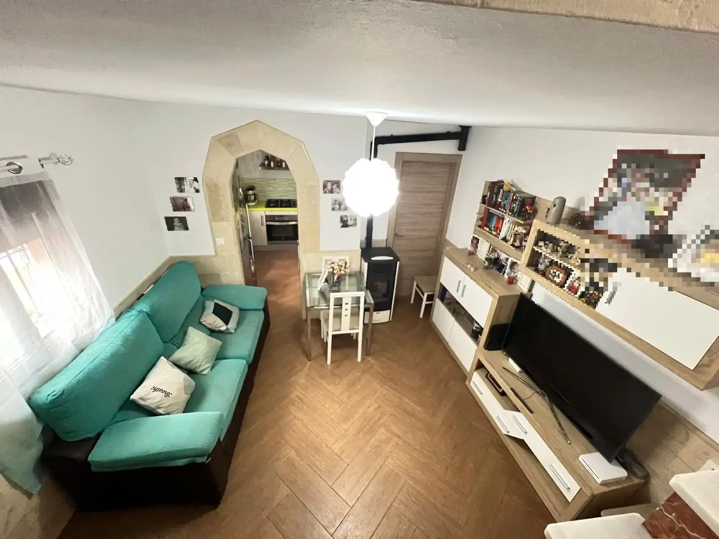 Living room of Houses for sale in Ubrique  with Air Conditioner and Balcony