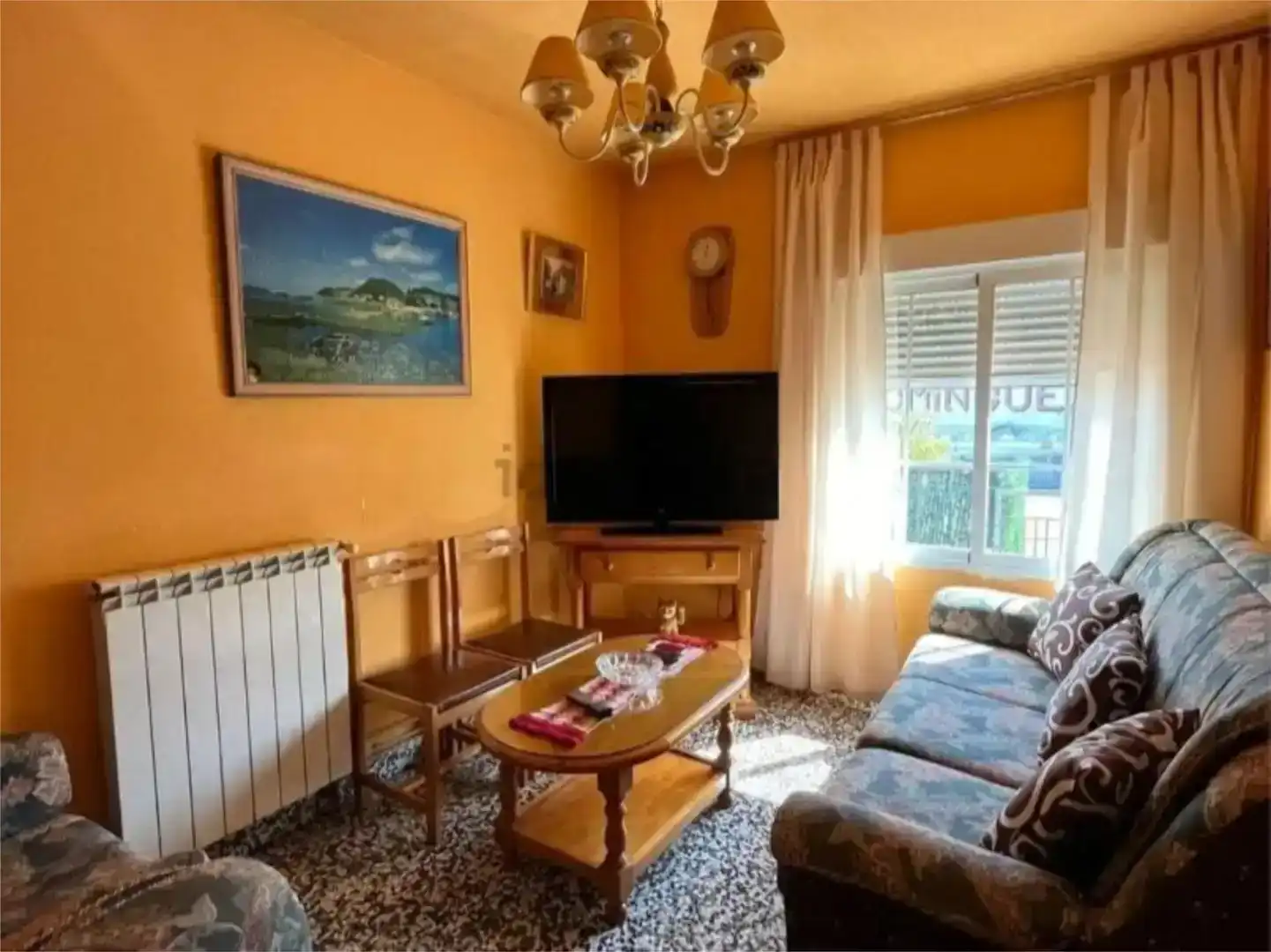 Sala de estar de Casa o chalet en venta en Jadraque con Aire acondicionado, Trastero y Amueblado