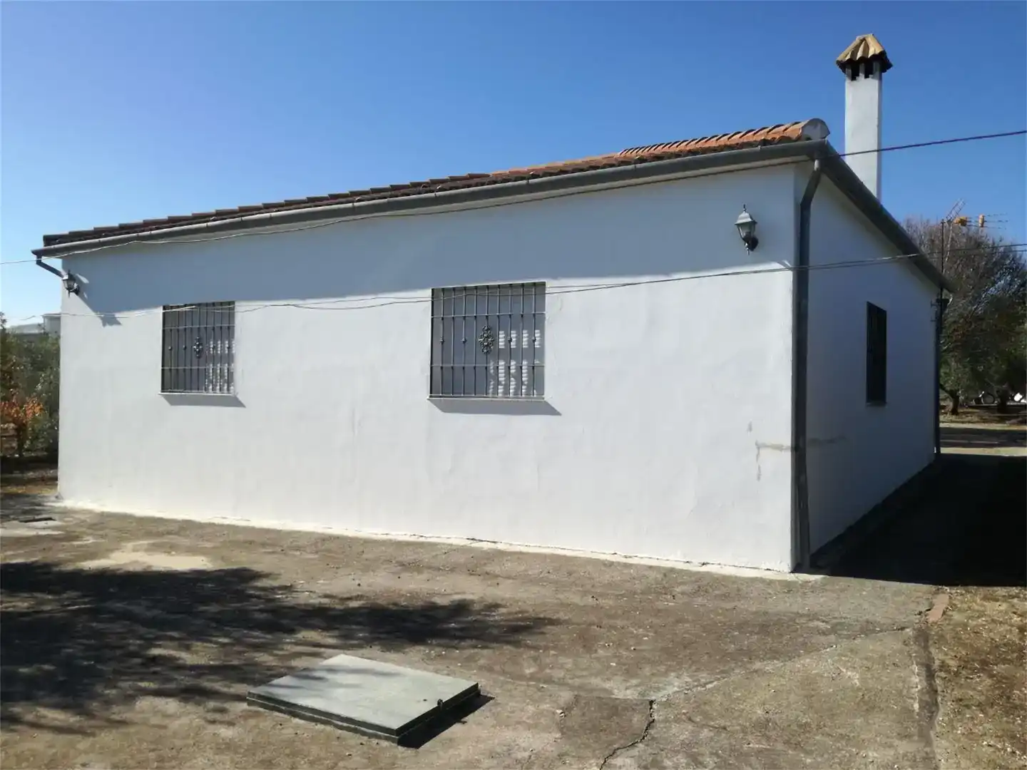 Vista exterior de Casa o chalet en venta en Montilla con Jardín privado, Trastero y Piscina