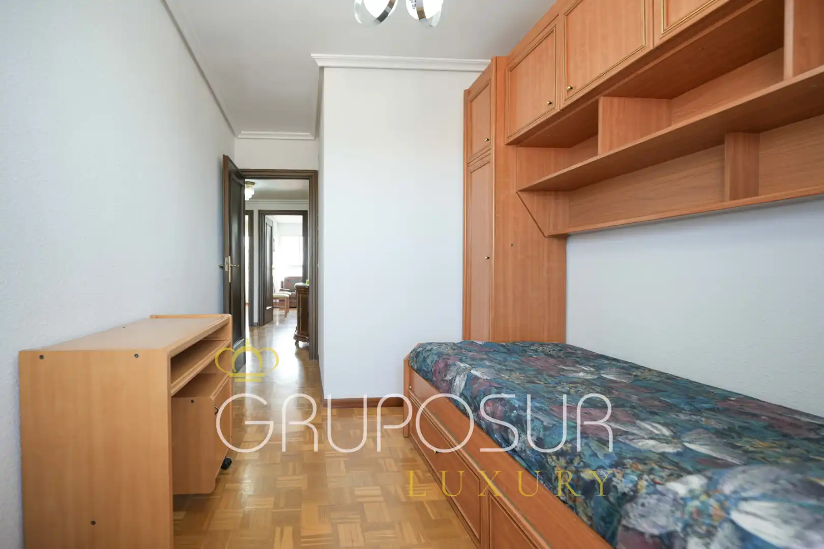 Schlafzimmer von Wohnung zum Verkauf in Valladolid mit Heizung, Privatgarten und Parkett