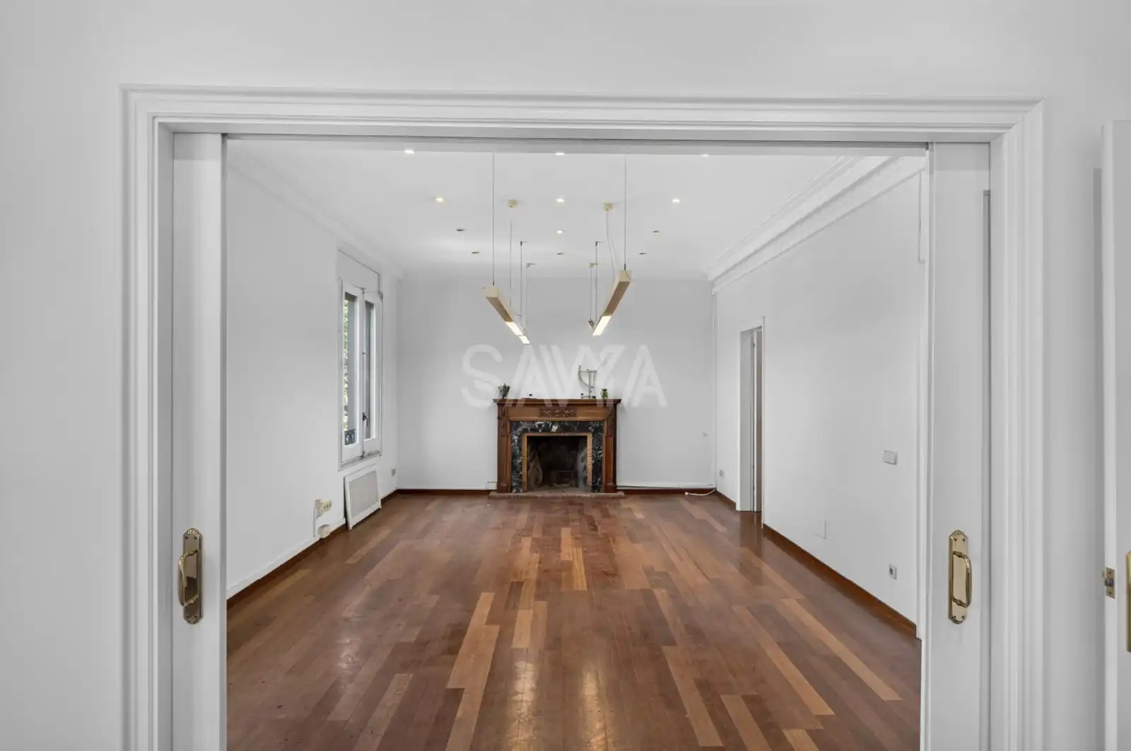 Sala de estar de Piso en venta en Barcelona con Calefacción y Trastero
