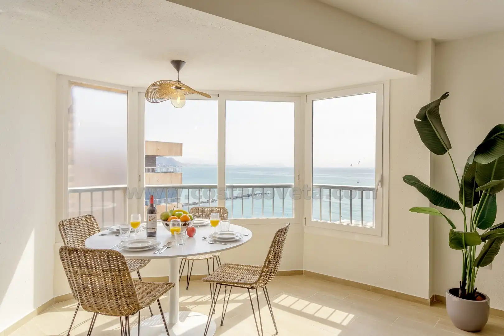 Dining room of Attic for sale in El Campello  with Air Conditioner, Storage room and Furnished