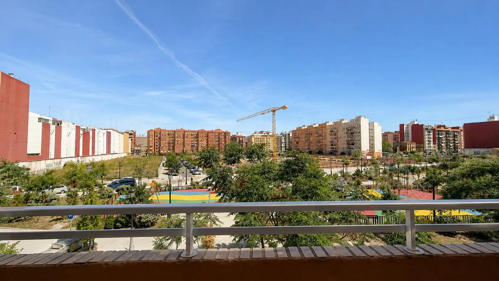 Vista exterior de Piso en venta en Valencia con Aire acondicionado, Amueblado y Horno