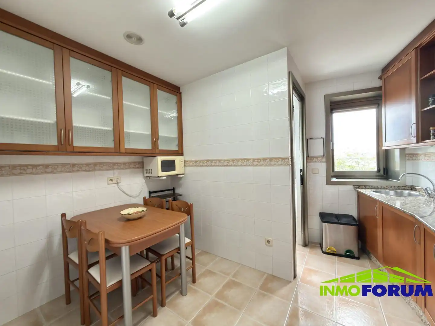 Kitchen of Flat for sale in A Coruña Capital   with Heating and Storage room