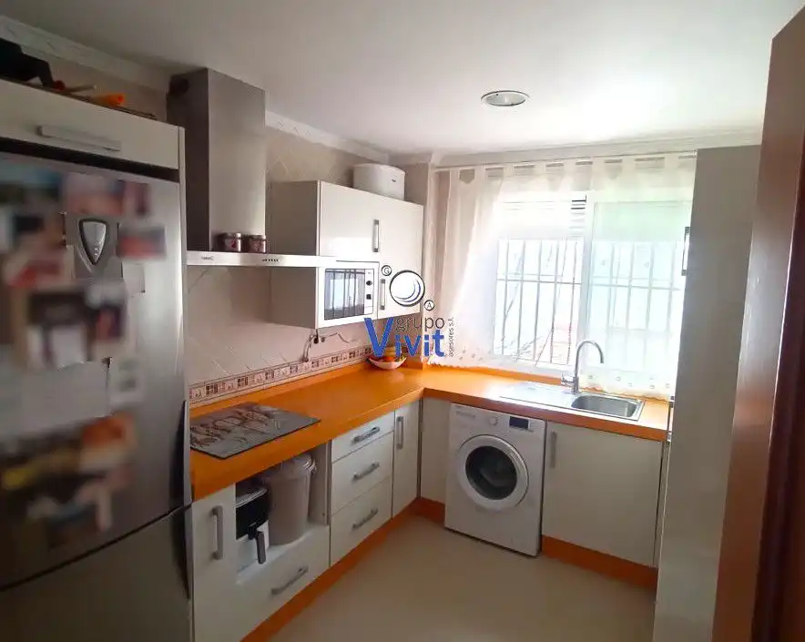 Küche von Wohnung zum Verkauf in Alcalá de Guadaira mit Klimaanlage und Balkon