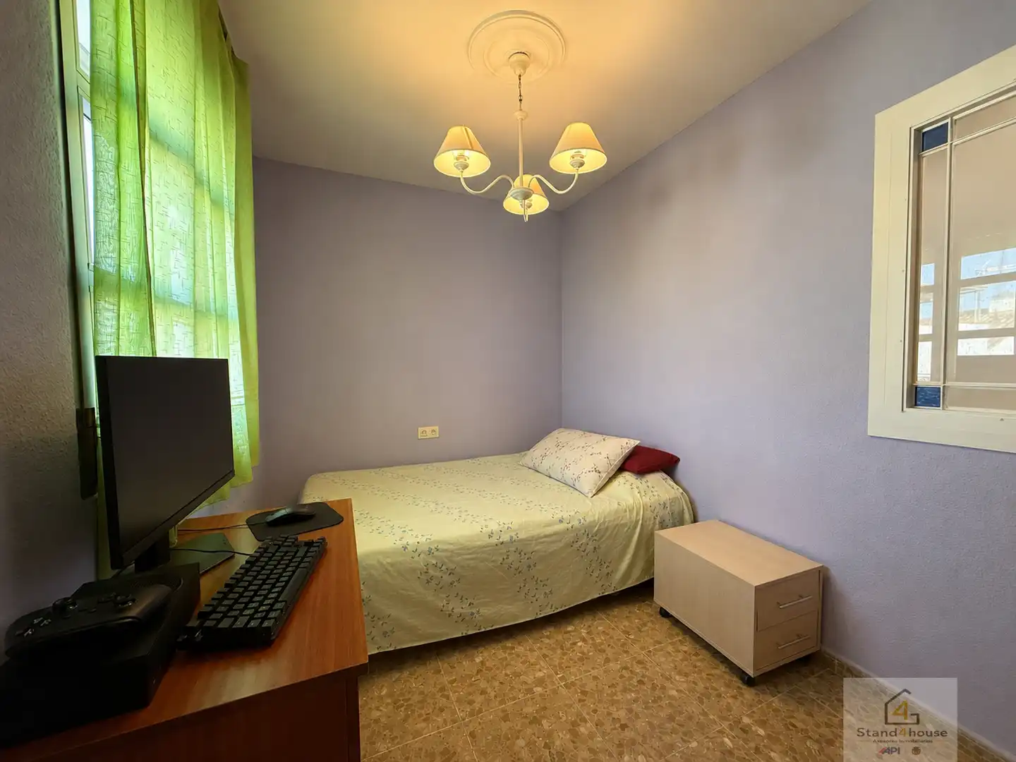 Bedroom of Flat for sale in Bollullos Par del Condado  with Air Conditioner, Heating and Furnished
