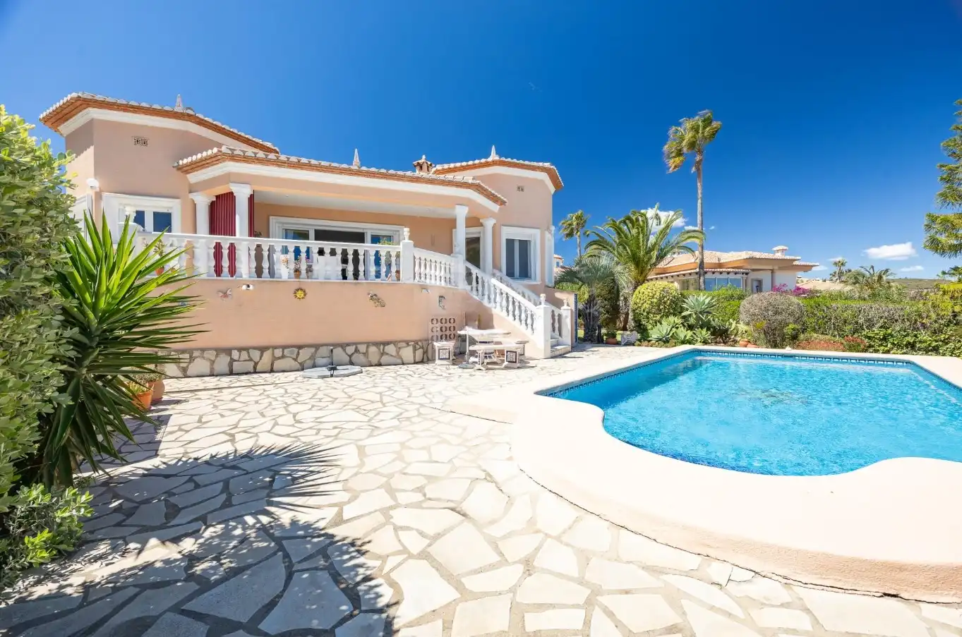 Vista exterior de Casa o chalet de alquiler en Dénia con Aire acondicionado, Calefacción y Jardín privado