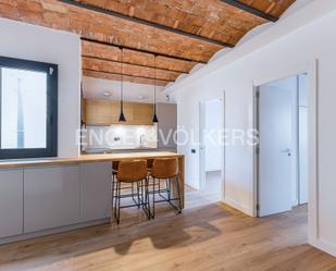 Kitchen of Apartment for sale in  Barcelona Capital  with Air Conditioner, Heating and Balcony