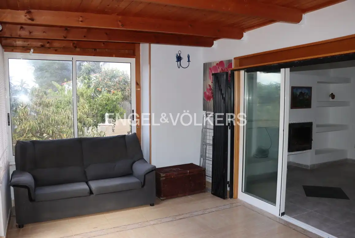Balcony of Houses for sale in Benidorm  with Air Conditioner, Private garden and Terrace