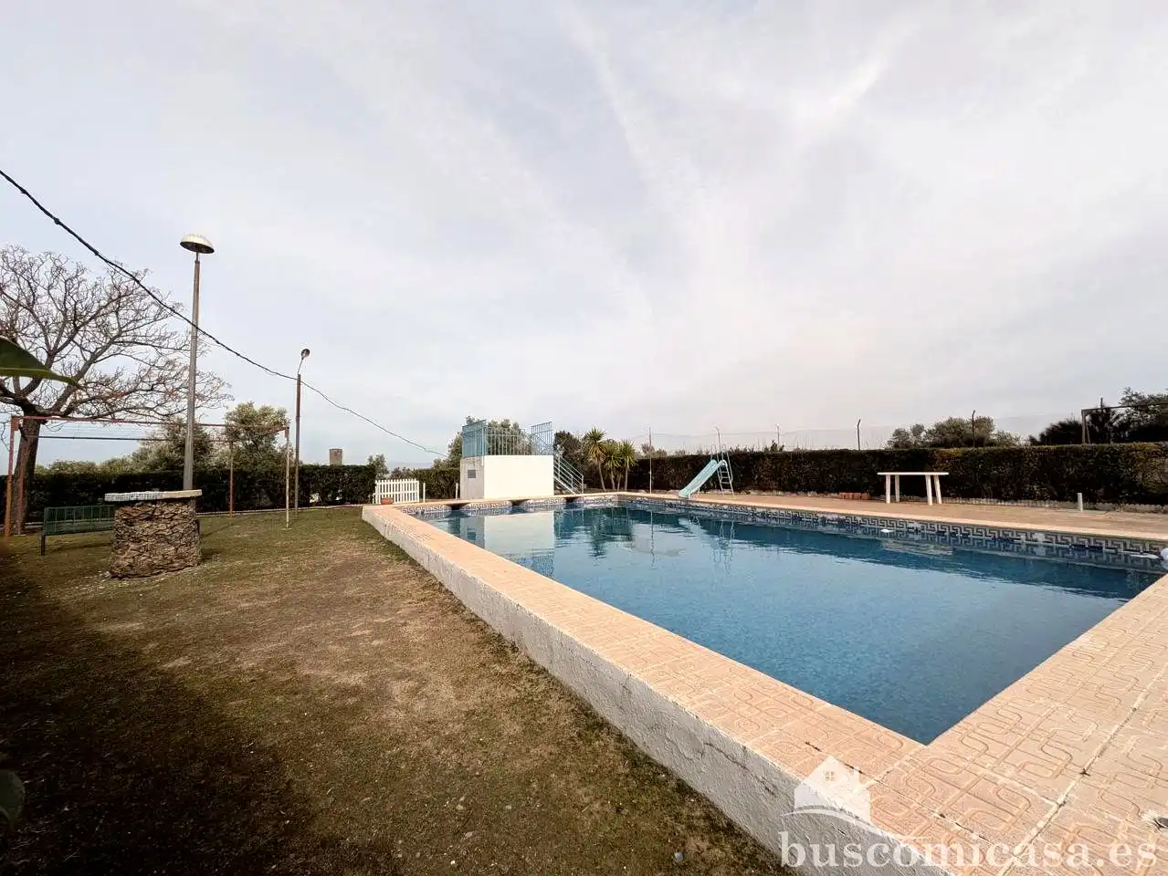 Piscina de Finca rústica en venda en Baeza amb Jardí privat, Terrassa i Traster