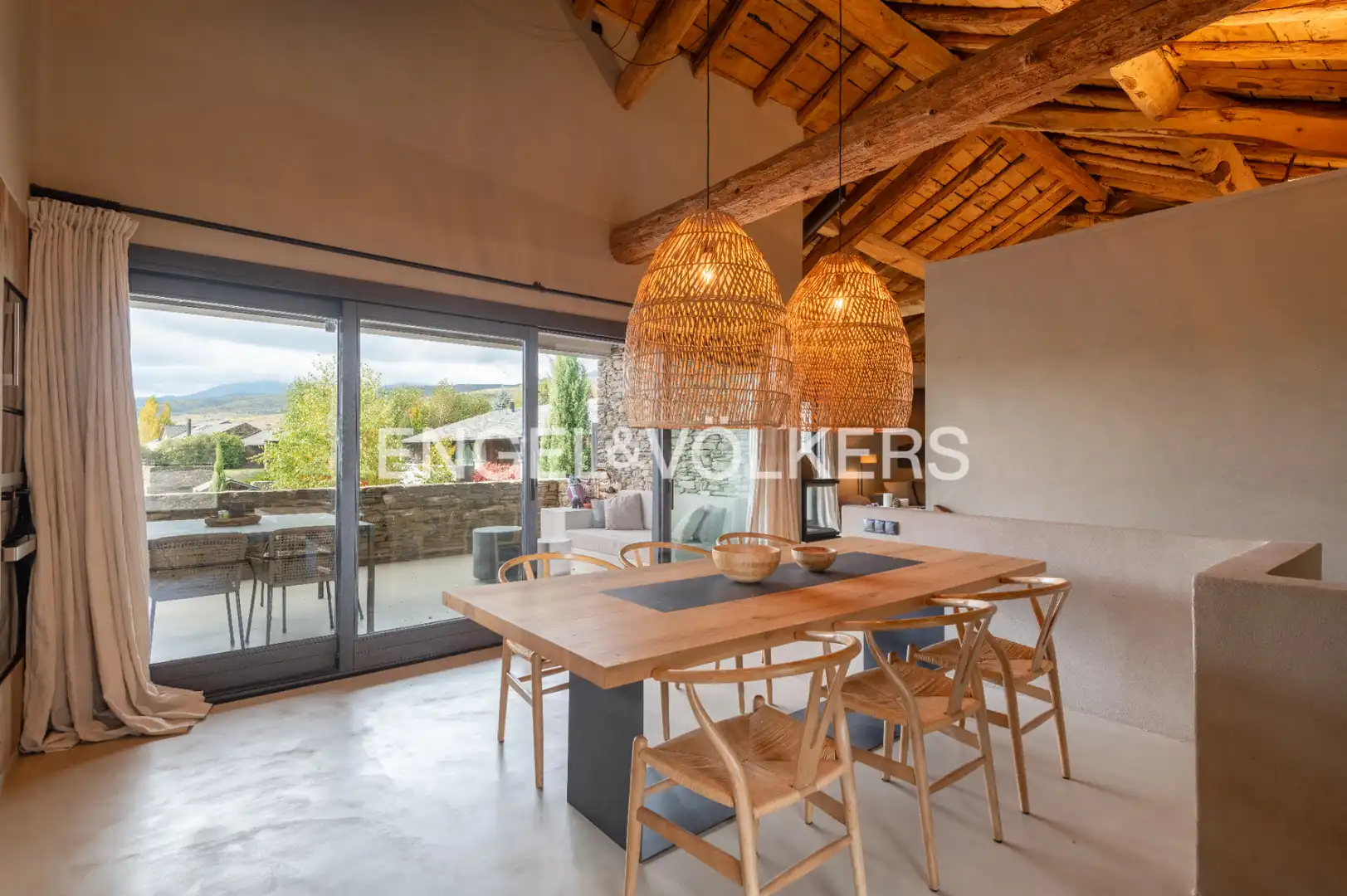 Comedor de Casa o chalet en venta en Bolvir con Calefacción, Jardín privado y Parquet