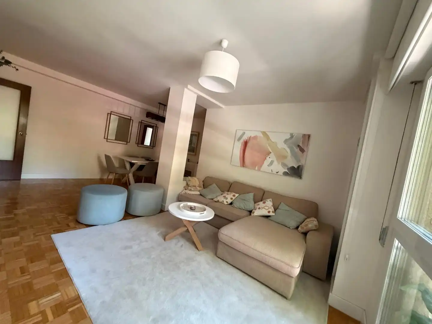 Sala de estar de Piso en venta en Madrid con Aire acondicionado, Calefacción y Parquet