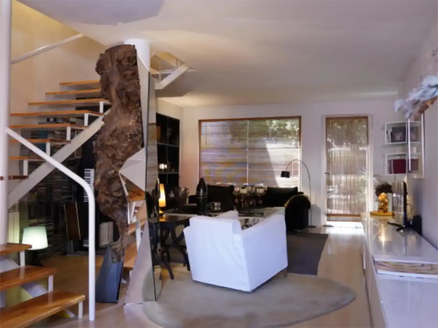 Sala de estar de Finca rústica en venta en El Perdigón  con Aire acondicionado, Jardín privado y Parquet
