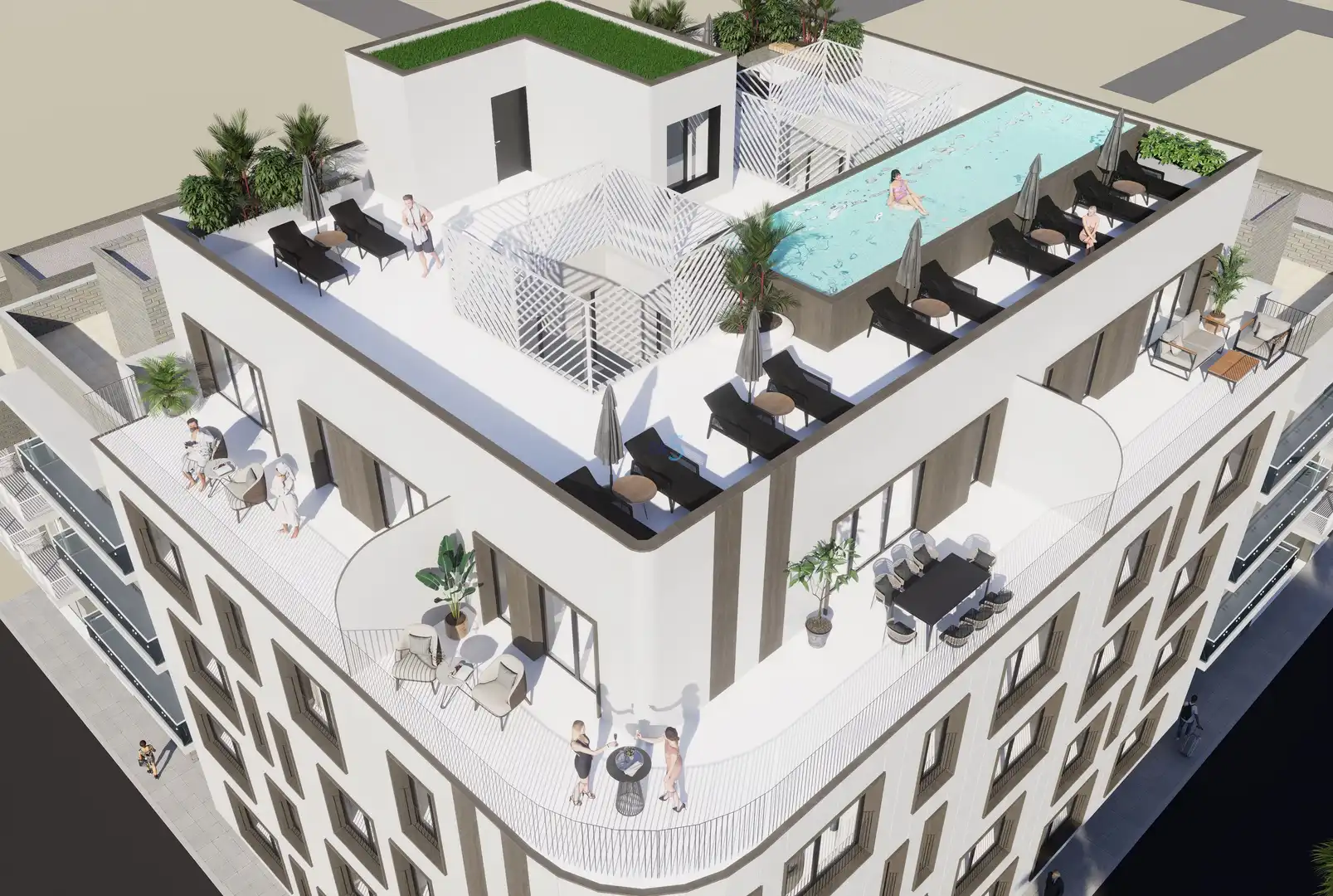 Ático con piscina en venta en Playa del Acequión, Náufragos y Rocío del Mar, imagen 12