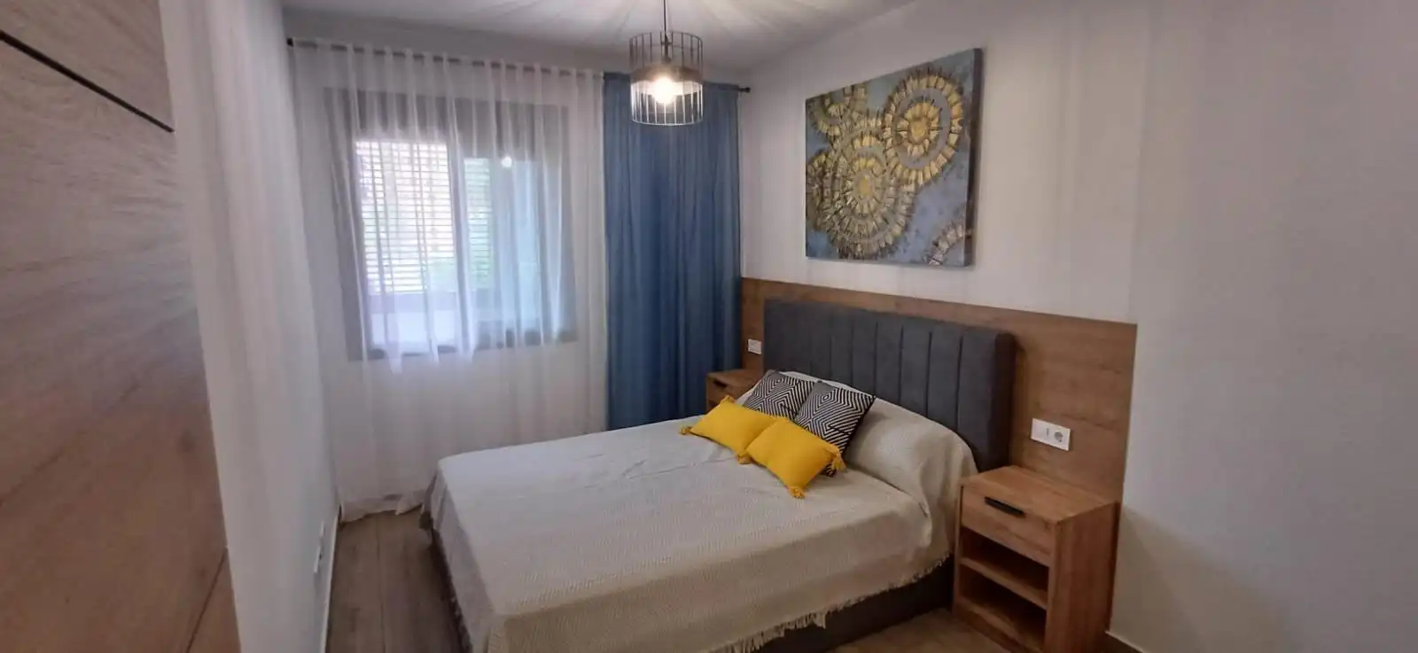 Bedroom of Apartments for sale in Villajoyosa / La Vila Joiosa  with Air Conditioner, Private garden and Terrace