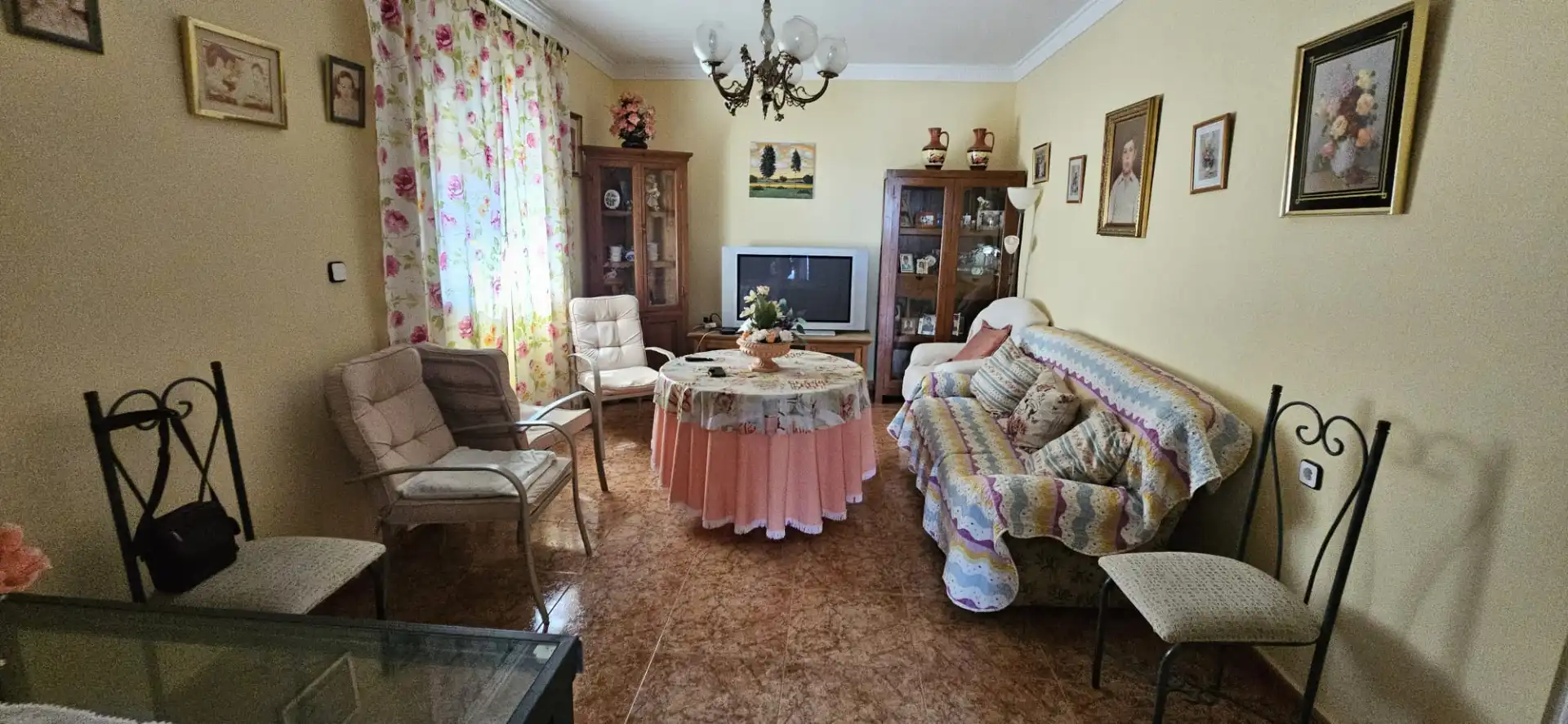 Living room of Country homes for sale in Vélez-Málaga  with Air Conditioner, Heating and Private garden