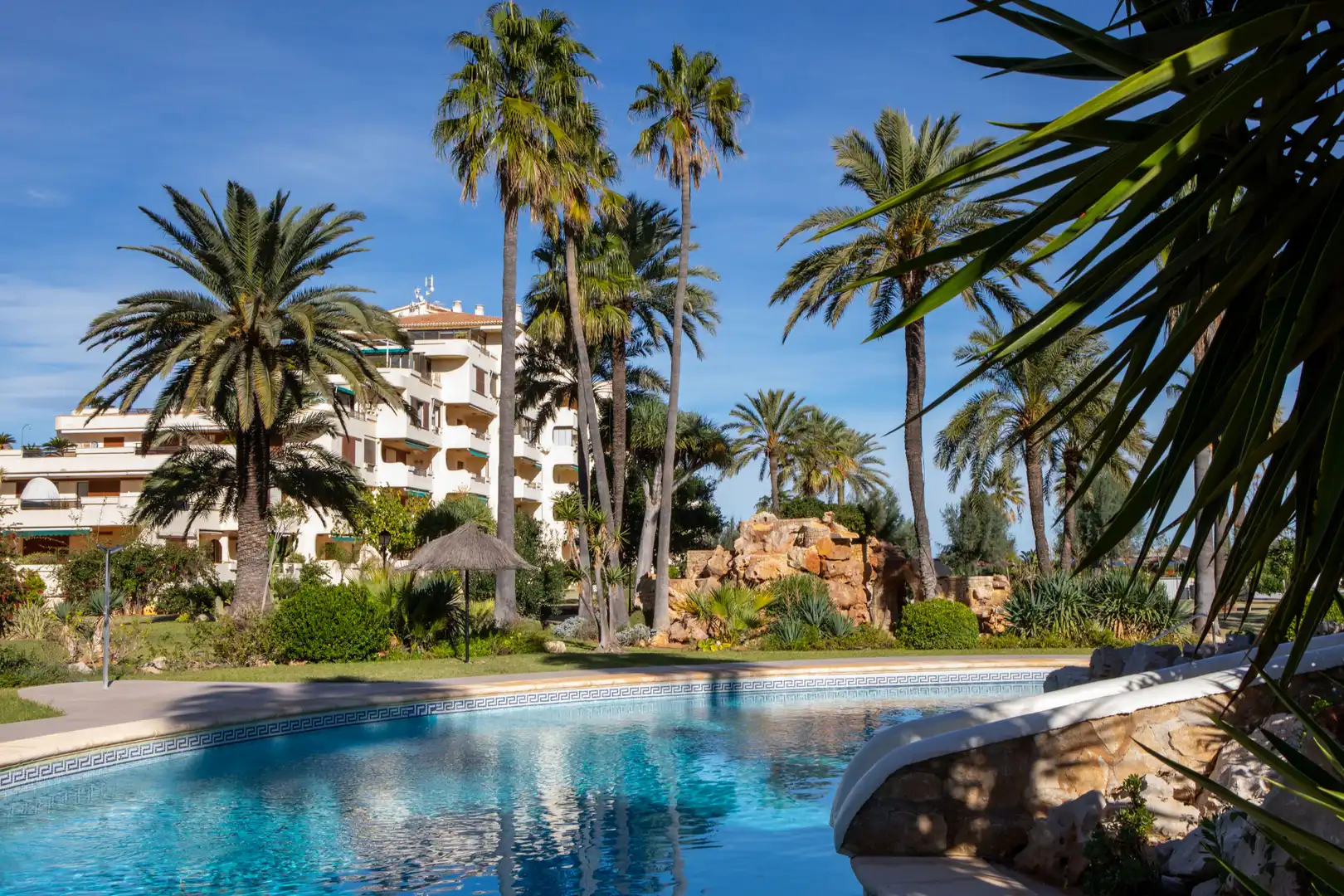 Schwimmbecken von Wohnung zur Miete in Dénia mit Klimaanlage, Heizung und Terrasse