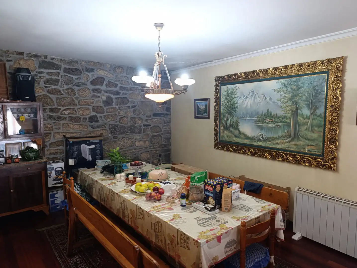 Comedor de Casa o chalet en venta en O Saviñao  con Jardín privado, Amueblado y Balcón