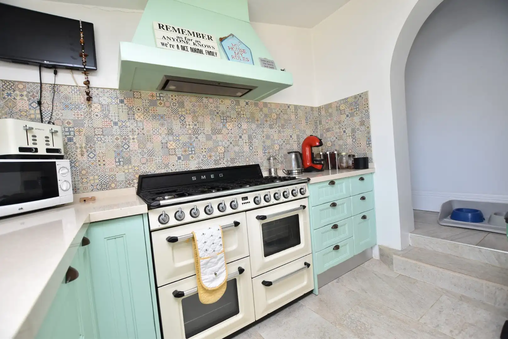 Cocina de Finca rústica en venta en Almoradí con Jardín privado
