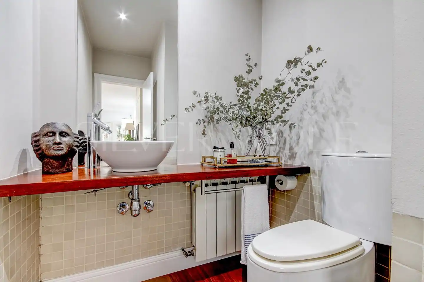 Bathroom of Houses for sale in Sant Cugat del Vallès  with Air Conditioner, Heating and Private garden