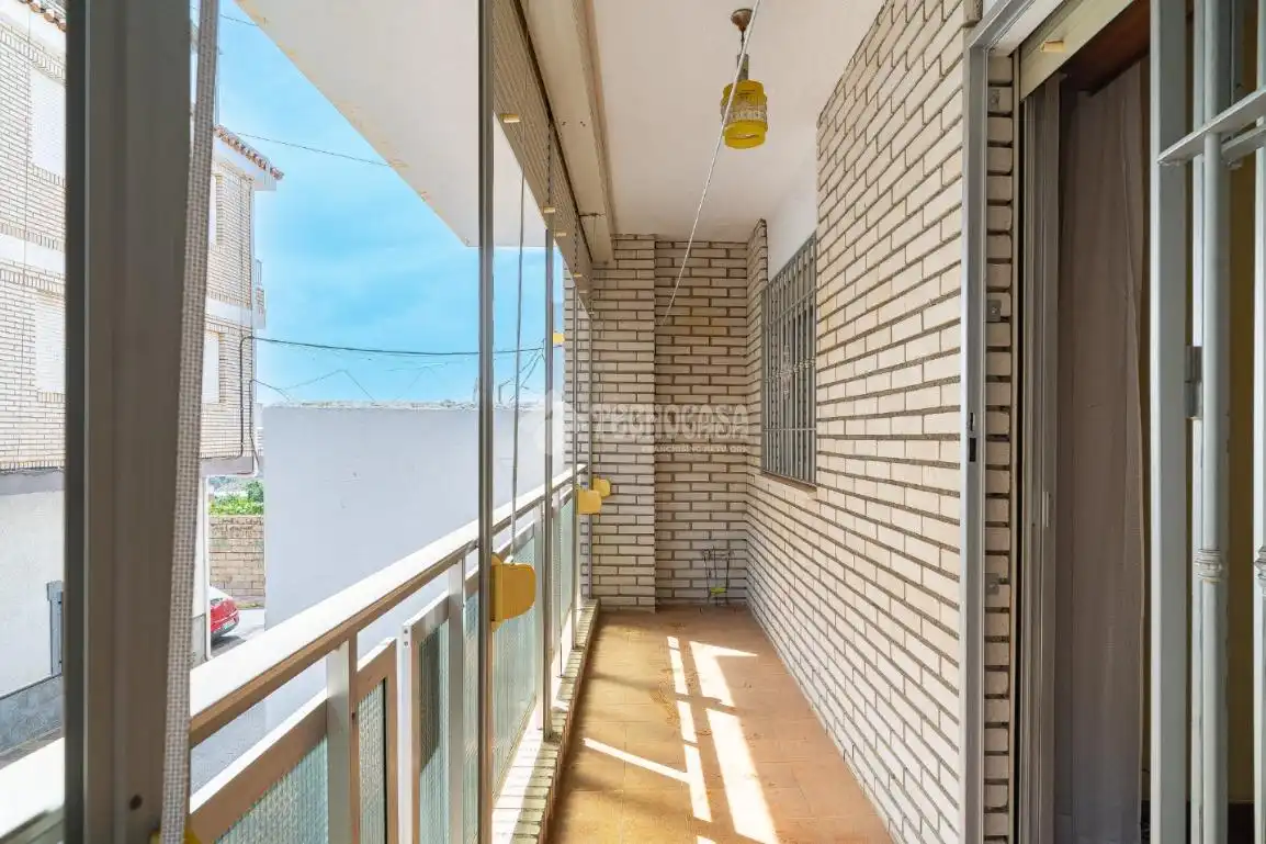 Balcony of Flat for sale in Molvízar