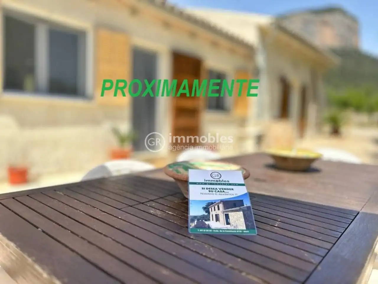 Vista exterior de Terreno industrial en venta en Alaró