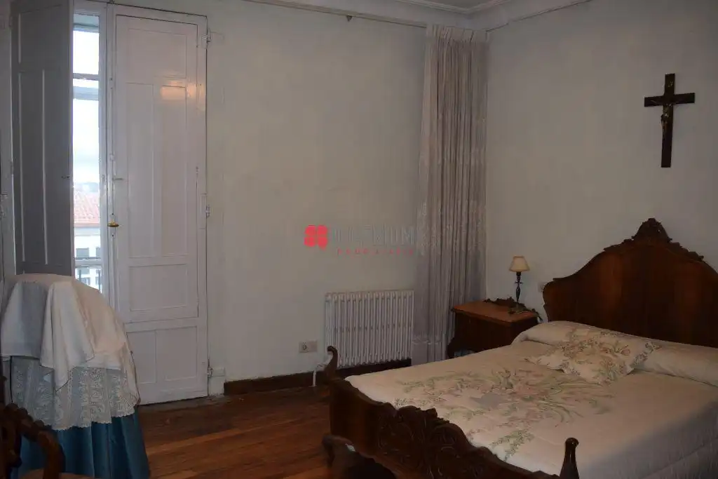 Bedroom of Flat for sale in Arzúa  with Heating, Terrace and Storage room