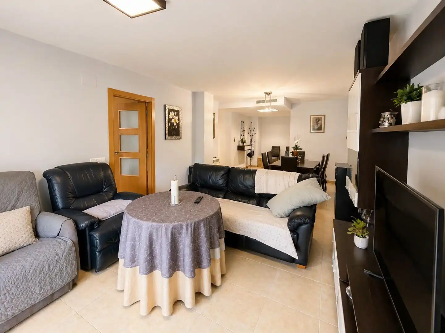 Living room of Flat for sale in Enguera  with Balcony