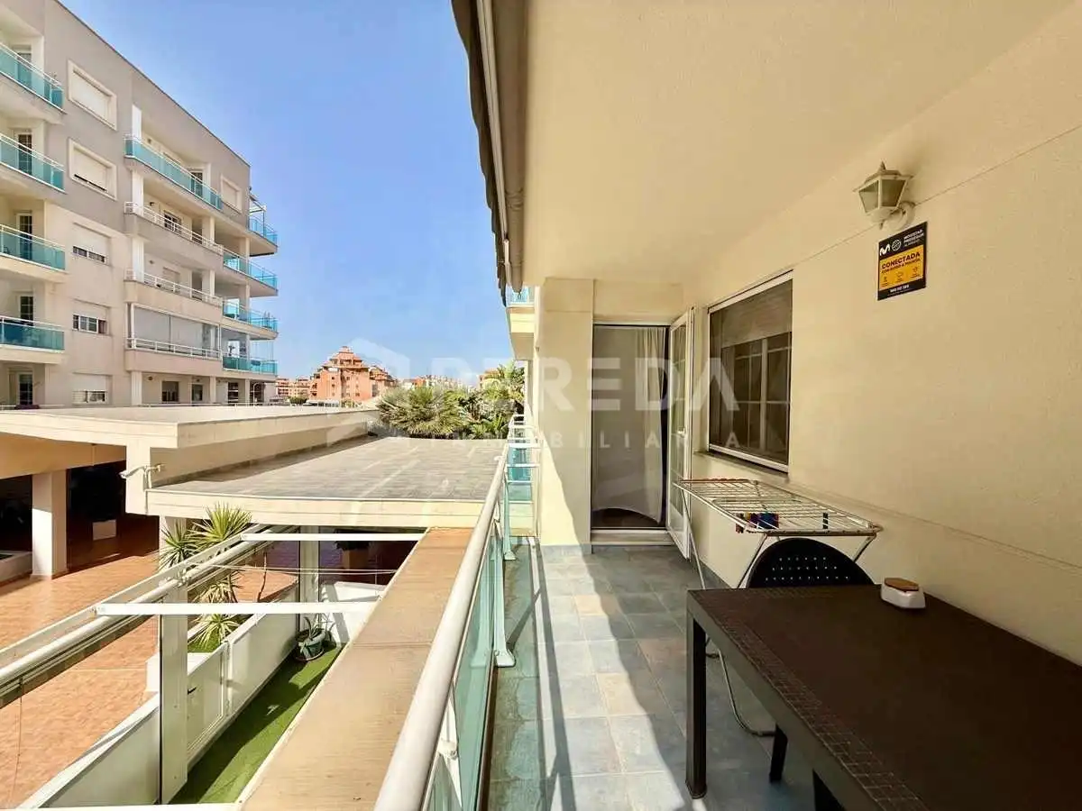 Terrasse von Wohnungen zum Verkauf in Roquetas de Mar mit Terrasse, Möbliert und Gemeinschaftspool