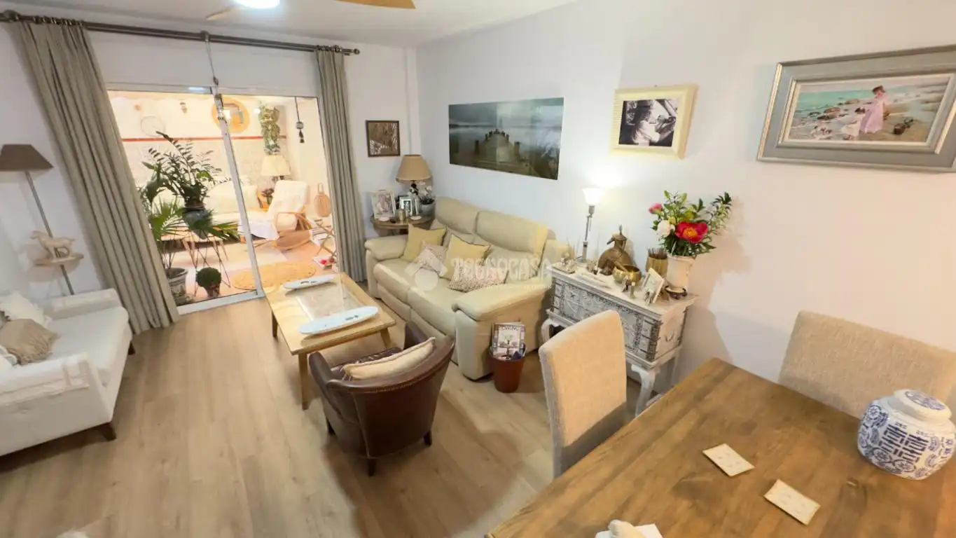 Sala de estar de Piso en venta en Málaga