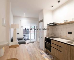 Exterior view of Study to rent in  Barcelona Capital  with Furnished and Oven