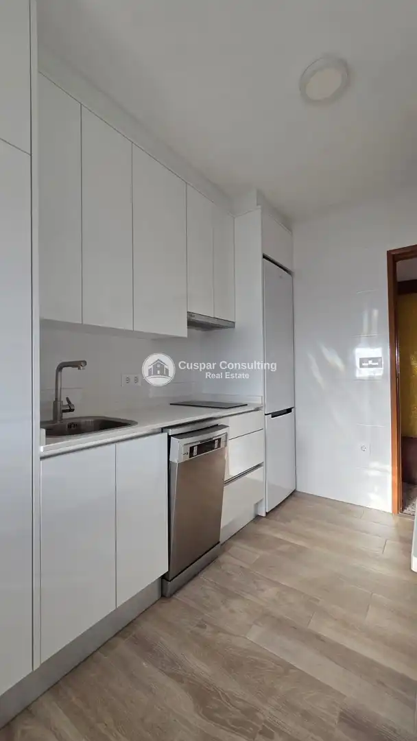Cocina de Casa adosada en venta en San Pedro del Pinatar con Aire acondicionado, Calefacción y Terraza