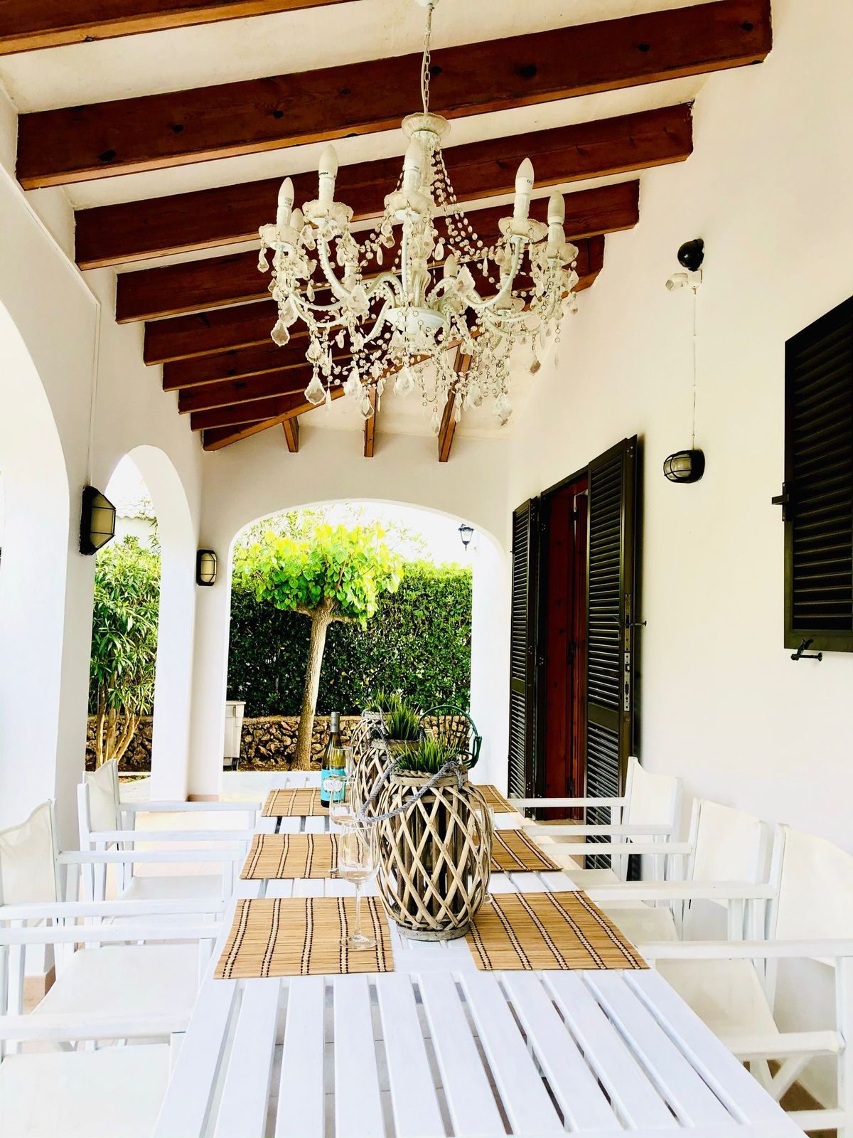 Terrassa de Casa o xalet en venda en Ciutadella de Menorca amb Aire condicionat, Jardí privat i Terrassa