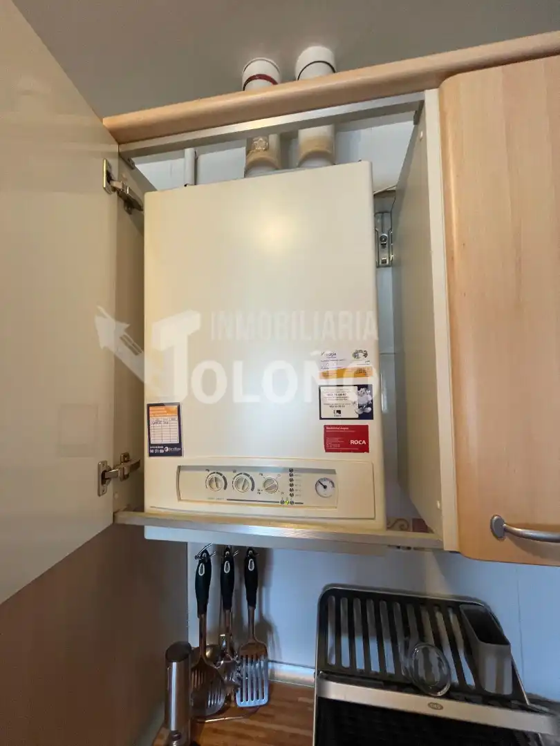 Cuina de Apartament en venda en Cuzcurrita de Río Tirón amb Calefacció, Terrassa i Traster