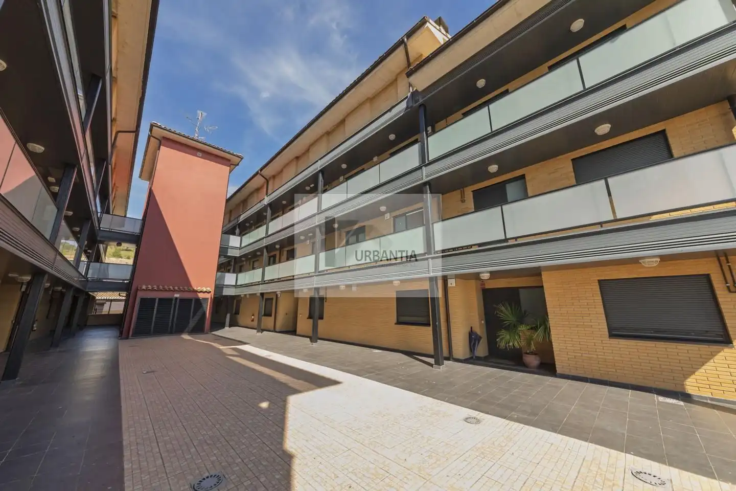 Exterior view of Flat for sale in Larraga  with Heating, Parquet flooring and Terrace