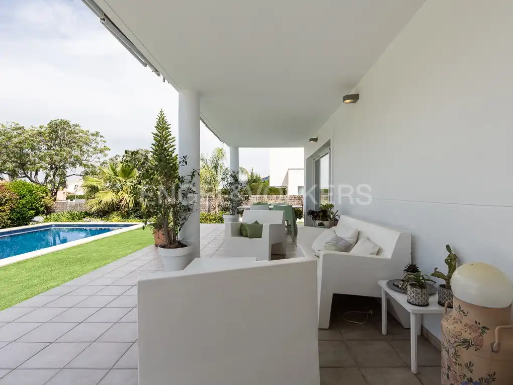 Terrassa de Casa o xalet de lloguer en Bétera amb Aire condicionat, Calefacció i Jardí privat