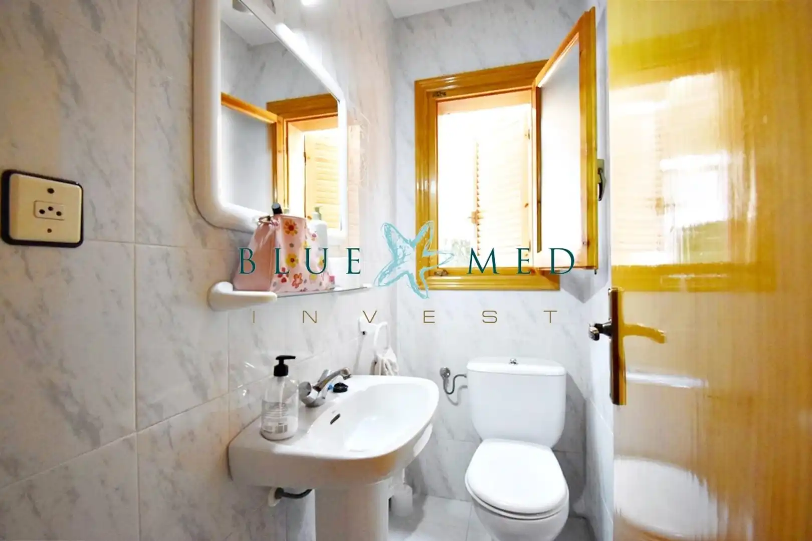 Baño de Dúplex en venta en Mazarrón con Jardín privado, Terraza y Amueblado
