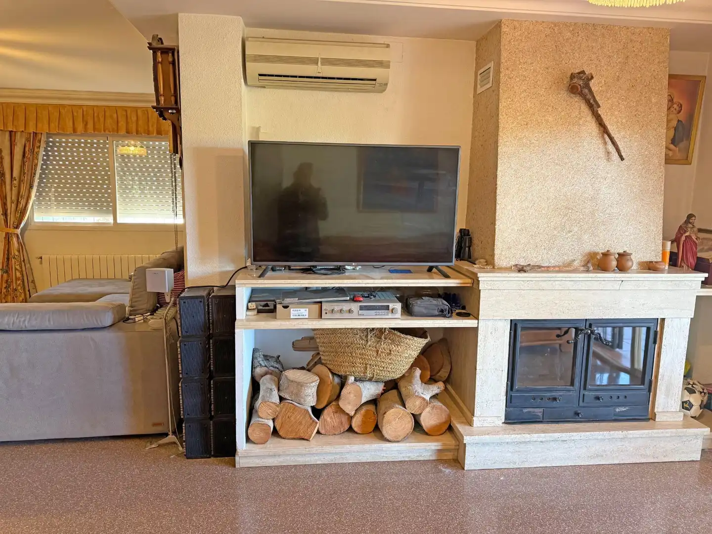 Sala de estar de Casa o chalet en venta en Alicante / Alacant con Jardín privado y Piscina comunitaria