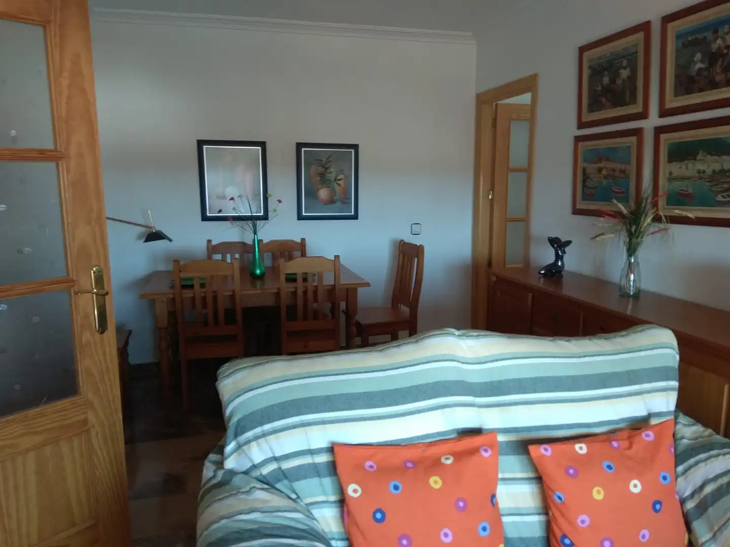 Comedor de Piso de alquiler en Roquetas de Mar con Aire acondicionado, Calefacción y Terraza