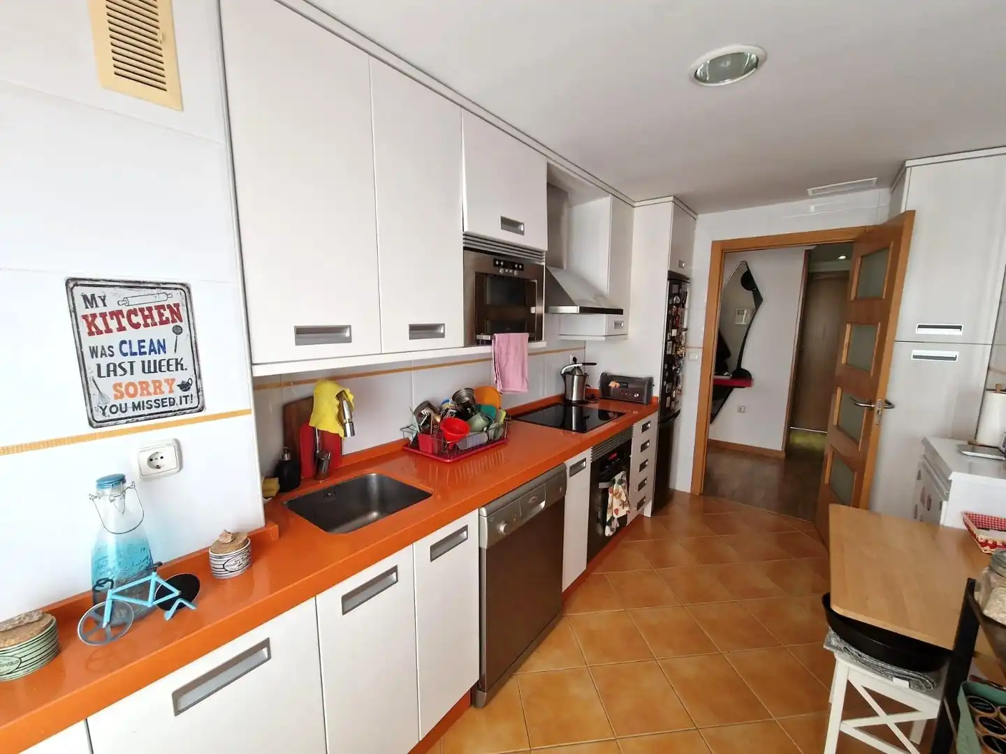 Cocina de Ático en venta en Plasencia con Aire acondicionado, Calefacción y Terraza