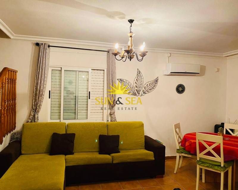 Living room of House or chalet to rent in Orihuela  with Air Conditioner, Heating and Terrace