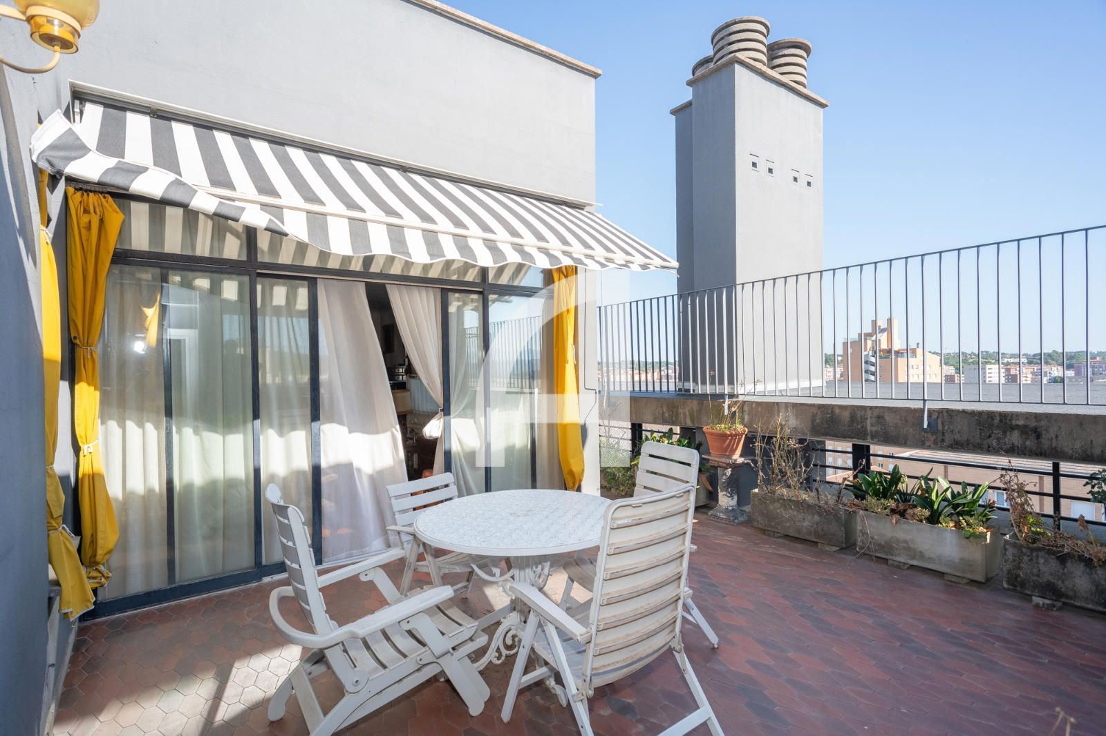 Terrace of Attic for sale in Girona Capital  with Air Conditioner and Terrace