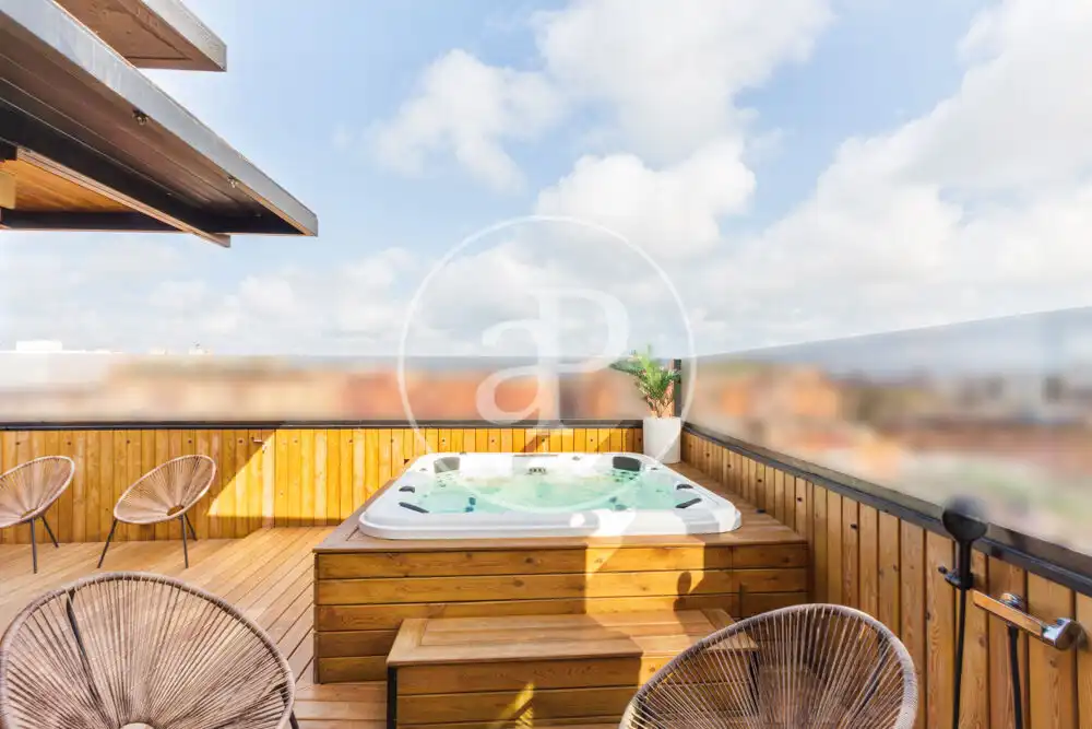 Terrasse von Dachboden zum Verkauf in Sagunto / Sagunt mit Klimaanlage, Heizung und Terrasse