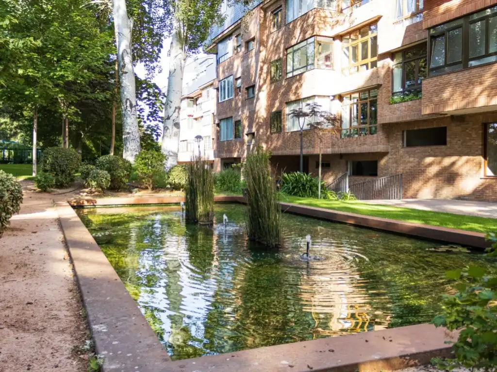 Exterior view of Flat for sale in Las Rozas de Madrid  with Heating, Terrace and Swimming Pool